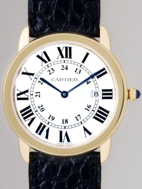 カルティエスーパーコピー Cartier ロンドソロ W6700455 ＳG ＬＭ ホワイト メンズ