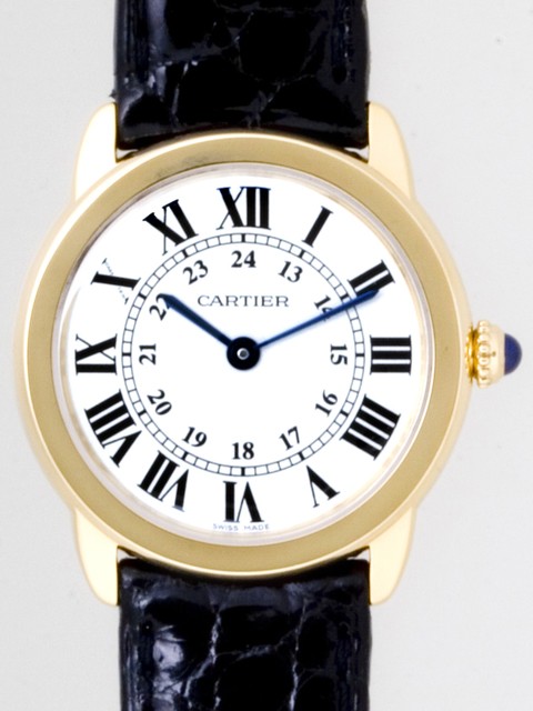 カルティエ Cartier ロンドソロ W6700355 ＳG ＳＭ ホワイト