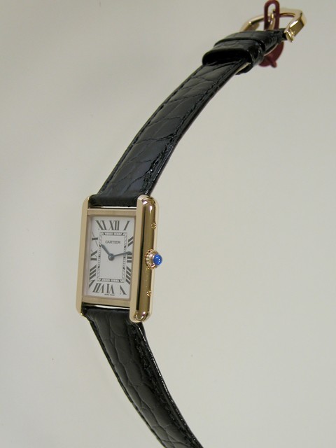 カルティエ Cartier タンクソロ W1018755 SG SＭ ホワイト