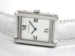 カルティエ Cartier タンクソロ 2006年冬季モデル 世界限定2,000本 W1019555 SS SＭ シルバー
