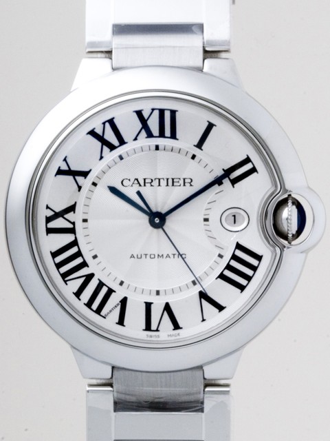 カルティエスーパーコピー Cartier バロンブルー W690124 SS LM シルバー 自動巻