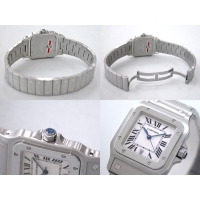 カルティエスーパーコピー Cartier サントスガルベ SS LM Q W20060D6 ホワイト