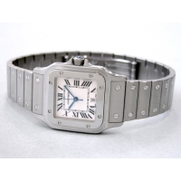 カルティエスーパーコピー Cartier サントスガルベ SS LM Q W20060D6 ホワイト