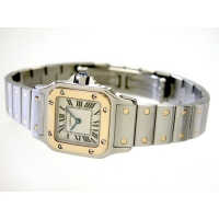 カルティエスーパーコピー Cartier サントスガルベ SG SM Q W20012C4 ホワイト YG/SS レディース