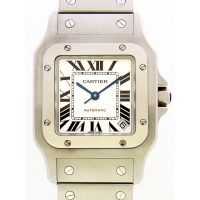 カルティエスーパーコピー Cartier サントスガルベ SS XL AUTO W20098D6 ホワイト 自動巻