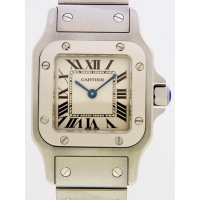 カルティエスーパーコピー Cartier サントスガルベ SS SM Q W20056D6 ホワイト レディース