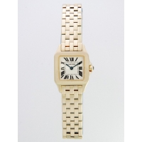 カルティエスーパーコピー Cartier サントスドゥモワゼル W25063X9 ホワイト クォーツ レディース