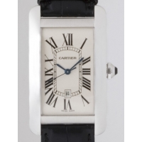 カルティエ Cartier タンクアメリカン W2603256 ホワイト