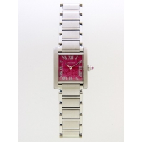 カルティエスーパーコピー タンクフランセーズ W51030Q3 SS SM 2006年クリスマス限定 ラズベリー
