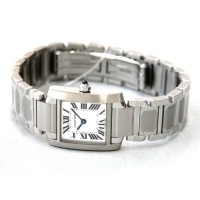 カルティエスーパーコピー Cartier タンクフランセーズ W51008Q3 SS SM ホワイト レディース