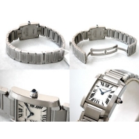 カルティエスーパーコピー Cartier タンクフランセーズ W51008Q3 SS SM ホワイト レディース