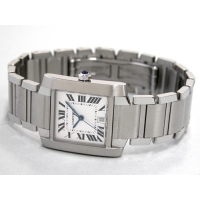 カルティエスーパーコピー Cartier タンクフランセーズ W51002Q3 ＳＳ ＬＭ ホワイト