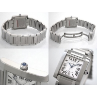 カルティエスーパーコピー Cartier タンクフランセーズ W51002Q3 ＳＳ ＬＭ ホワイト