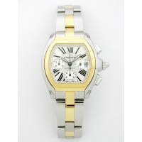 カルティエスーパーコピー Cartier ロードスター W620271 ＳＧ クロノグラフ シルバー