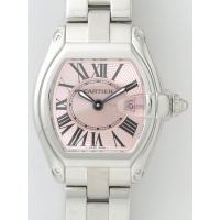カルティエスーパーコピー Cartier ロードスター レディース W62017V3 ＳＳ ピンク