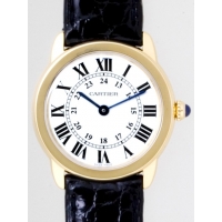 カルティエ Cartier ロンドソロ W6700355 ＳG ＳＭ ホワイト