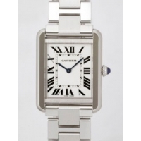 カルティエ Cartier タンクソロ W5200013 SS SM ブレス ホワイト
