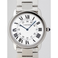 カルティエ Cartier ロンドソロ W6701005 ＳS ＬＭ ブレス ホワイト