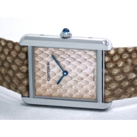 カルティエ Cartier タンクソロ W5200021 SS LM パイソンモチーフ パイソンモチーフ