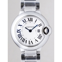 カルティエスーパーコピー Cartier バロンブルー W690104 SS SM シルバー レディース