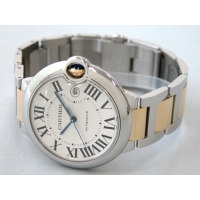 カルティエスーパーコピー Cartier バロンブルー W690093 SG LM シルバー 自動巻 メンズ