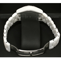 シャネル J12 クロノグラフ H2009 白セラミック 9ダイヤ
