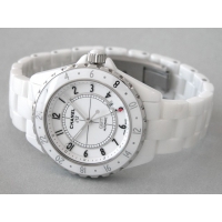 シャネルスーパーコピーj12 H2126 42mm GMT ホワイトセラミックブレス 2008年発表モデル 世界限定2000本 ホワイト