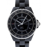 シャネルスーパーコピー j12 H2012 42mm GMT ブラックセラミックブレス ブラック