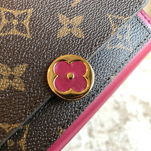 Louis vuitton スーパーコピー ルイヴィトン フロール FLORE コンパクト 財布 モノグラム M64588