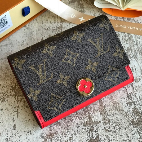 Louis vuitton スーパーコピー ルイヴィトン フロール FLORE コンパクト 財布 モノグラム M64587