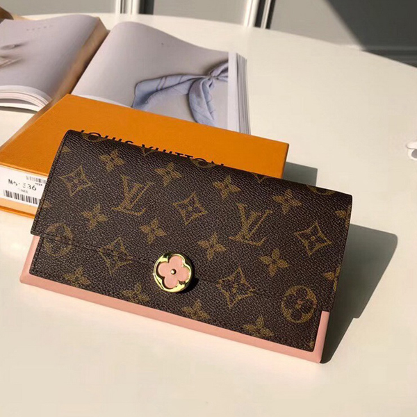 Louis vuitton スーパーコピー 19SS ルイヴィトン ポルトフォイユ·フロール 長財布 モノグラム M64586