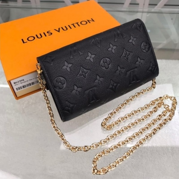 Louis vuitton  スーパーコピー ルイヴィト チェーン ウォレット バッグ VAVIN CHAIN WALLET M63398