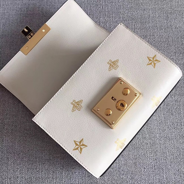 19SS【GUCCI】スーパーコピー グッチ ミツバチ&星 スモールクラシックショルダーバッグ  432182 DJ2LG 8711