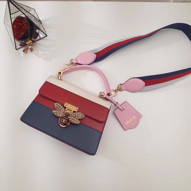 GUCCI スーパーコピー グッチ Queen Margaret GG トップハンドルバッグ 476541 DVUST 4198