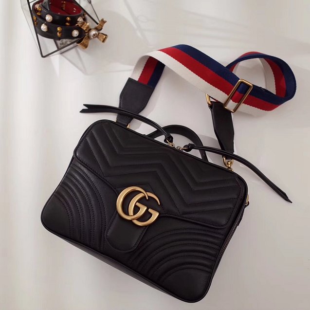 GUCCI スーパーコピー グッチ 19春夏 GG Marmontショルダーバッグ498100 DTDPT 8975