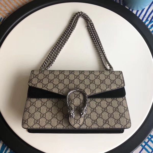 GUCCI  スーパーコピー グッチ ディオニュソス GGスプリーム Sサイズ チェーンバッグ400249 KHNRN 9769