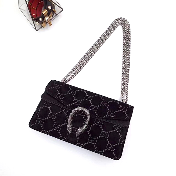 GUCCI スーパーコピー (グッチ)【デュオニソス】GGベルベット スモールショルダー400249 9JTIB 1000