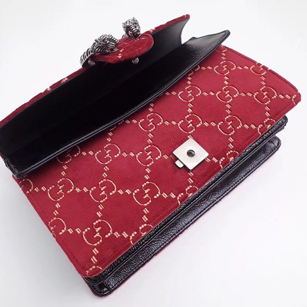 GUCCI スーパーコピー (グッチ)【デュオニソス】GGベルベット スモールショルダー400249 9JTIB 6464