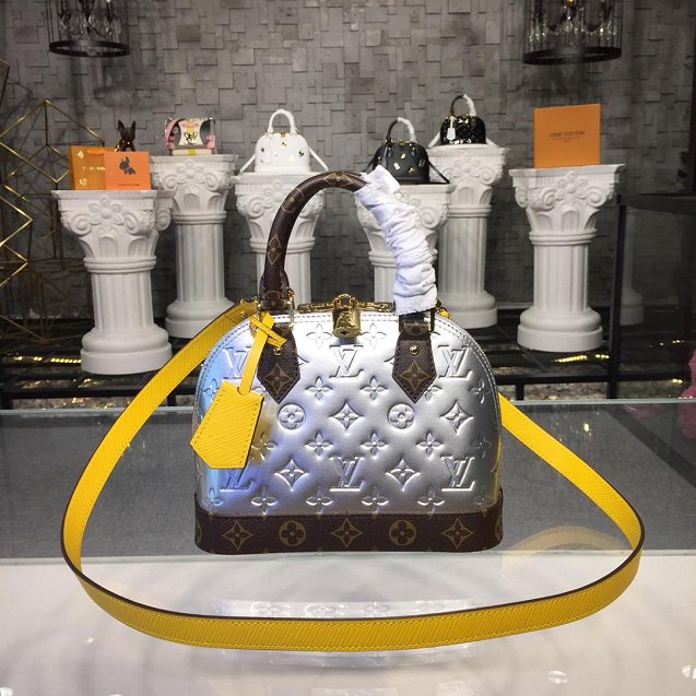 Louis Vuitton スーパーコピー ルイヴィトン★アルマ BB_シルバーｘブラウン M44389