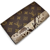 LOUIS VUITTON スーパーコピー ルイヴィトン 新作モノグラム×パイソン パラスウォレットPALLAS  N90099