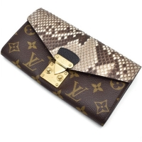 LOUIS VUITTON スーパーコピー ルイヴィトン 新作モノグラム×パイソン パラスウォレットPALLAS  N90099