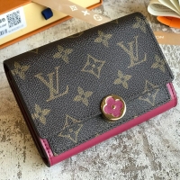 Louis vuitton スーパーコピー ルイヴィトン フロール FLORE コンパクト 財布 モノグラム M64588