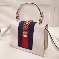 GUCCI スーパーコピー グッチ〔シルヴィ〕 レザー ミニバッグ 470270 D4ZAG 8015 