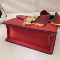 GUCCI スーパーコピー グッチ 〔シルヴィ〕 レザー ミニ チェーンバッグ 431666 CVLEG 8604