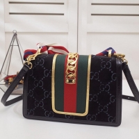グッチ スーパーコピー 19SS【GUCCI】Sylvie GGベルベットスモールショルダーバッグ 524405 9JTEG 8711