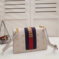 グッチ スーパーコピー 19クルーズ〔シルヴィ〕ビー&星スモール ショルダーバッグ GUCCI 524405 DJ2RG 8963