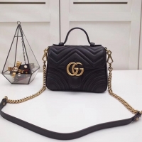 GUCCI スーパーコピー グッチ　GG Marmont スモール トップハンドルバッグ498110 DTDIT 1000