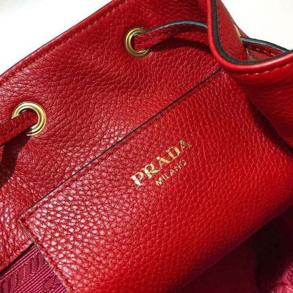 PRADA スーパーコピー★新作 DEERエンボスレザーバケットバッグ1BE018_2BBE_F0011_V_NOO