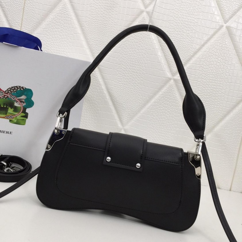 PRADA スーパーコピー プラダ シドニー レザー ショルダーバッグ 1BD168_2AIX_F0002_V_OJH 