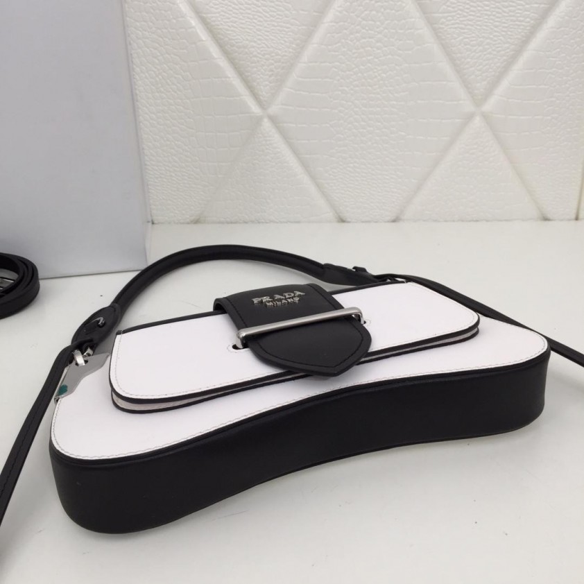 PRADA スーパーコピー プラダ シドニー レザー ショルダーバッグ 1BD168_2AIX_F0964_V_OJH